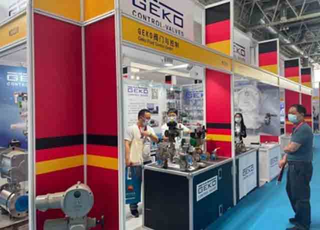 GEKO CONTROL-VALVES asistió a Cippe 2021 en Beijing