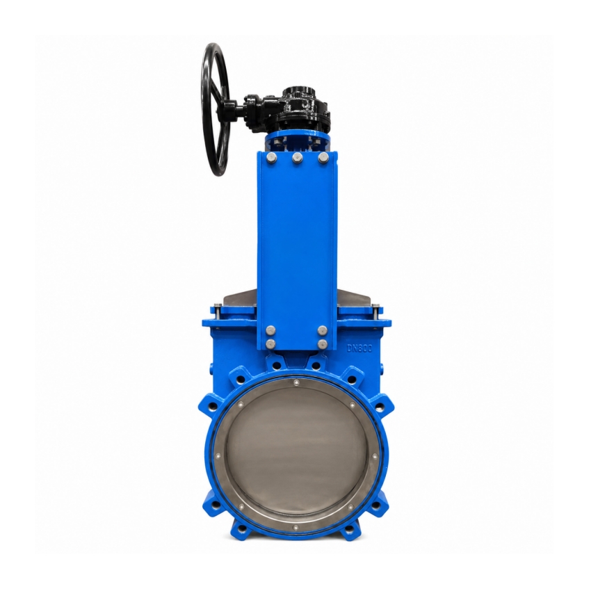 Slurry knife gate valve