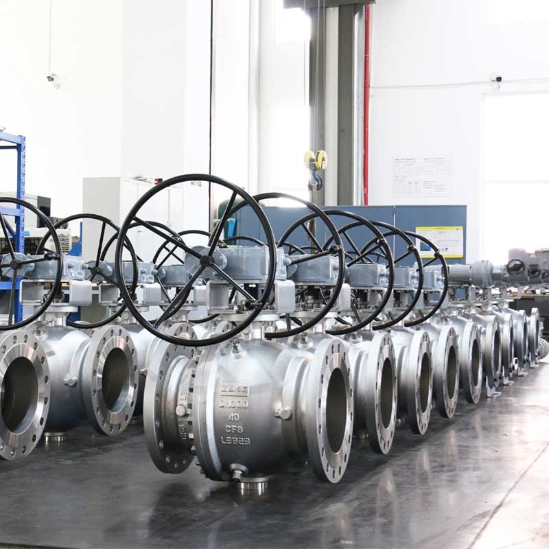 Side‑Entry Trunnion‑Mounted Metal‑Seated Ball Valve, Flanged RF - GEKO Valve